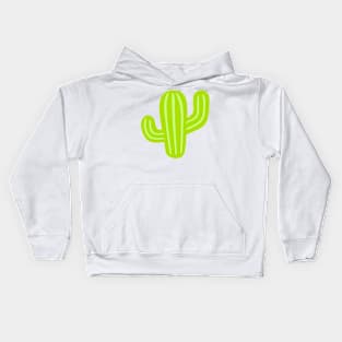 Cactus Emoticon Kids Hoodie